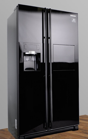 lodówka Samsung RSH5ZLBG side by side - zewnętrzny wygląd